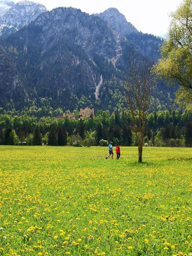 Апартаменты Haus Bullachberg Швангау Экстерьер фото